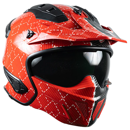 DC CASCO ROCK-O HARLEY QUINN ROJO