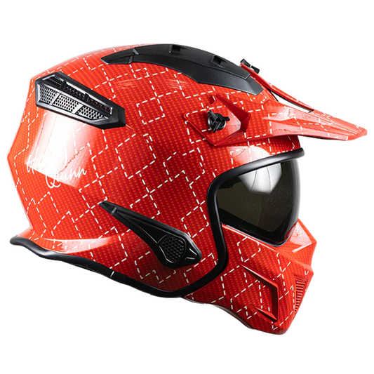 DC CASCO ROCK-O HARLEY QUINN ROJO