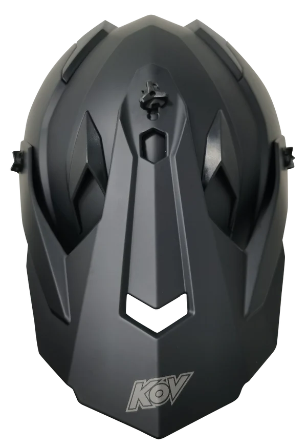 CASCO HUNTER SOLIDO NEGRO MATE