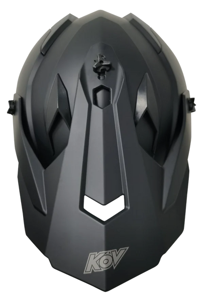 CASCO HUNTER SOLIDO NEGRO MATE