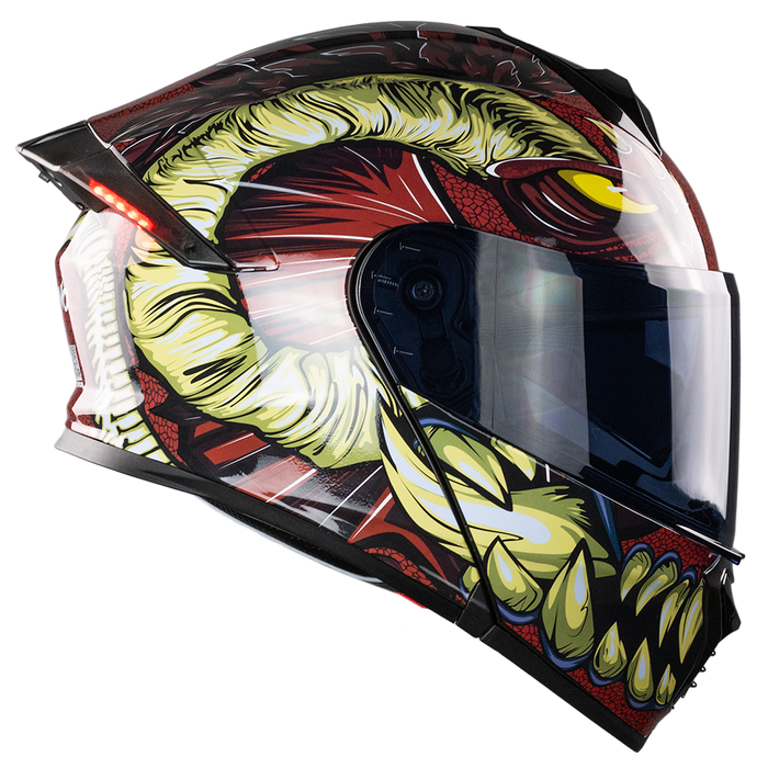 CASCO THUNDER INFERNO CON LUZ LED Cascos KOV + de motociclista