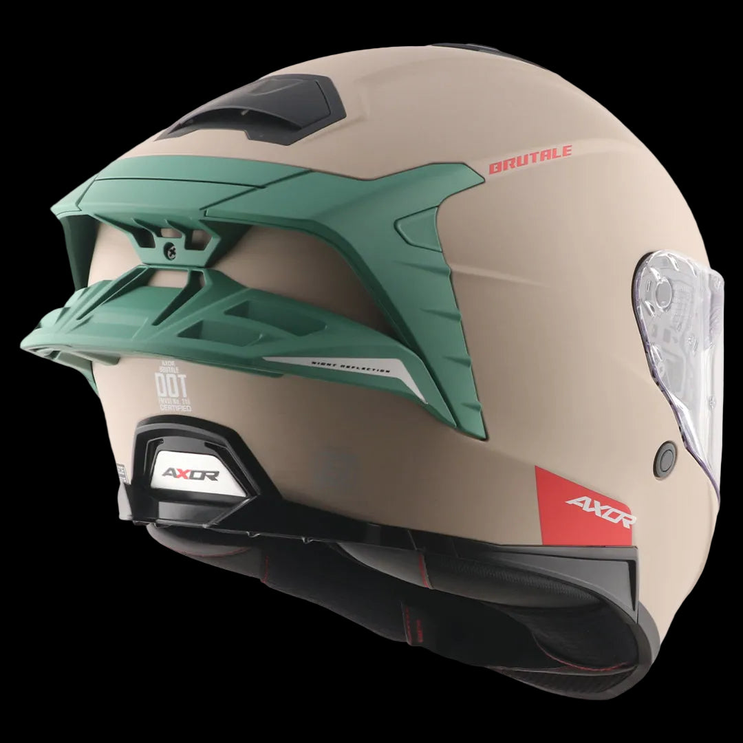 CASCO BRUTALE KHAKHI SOLIDO