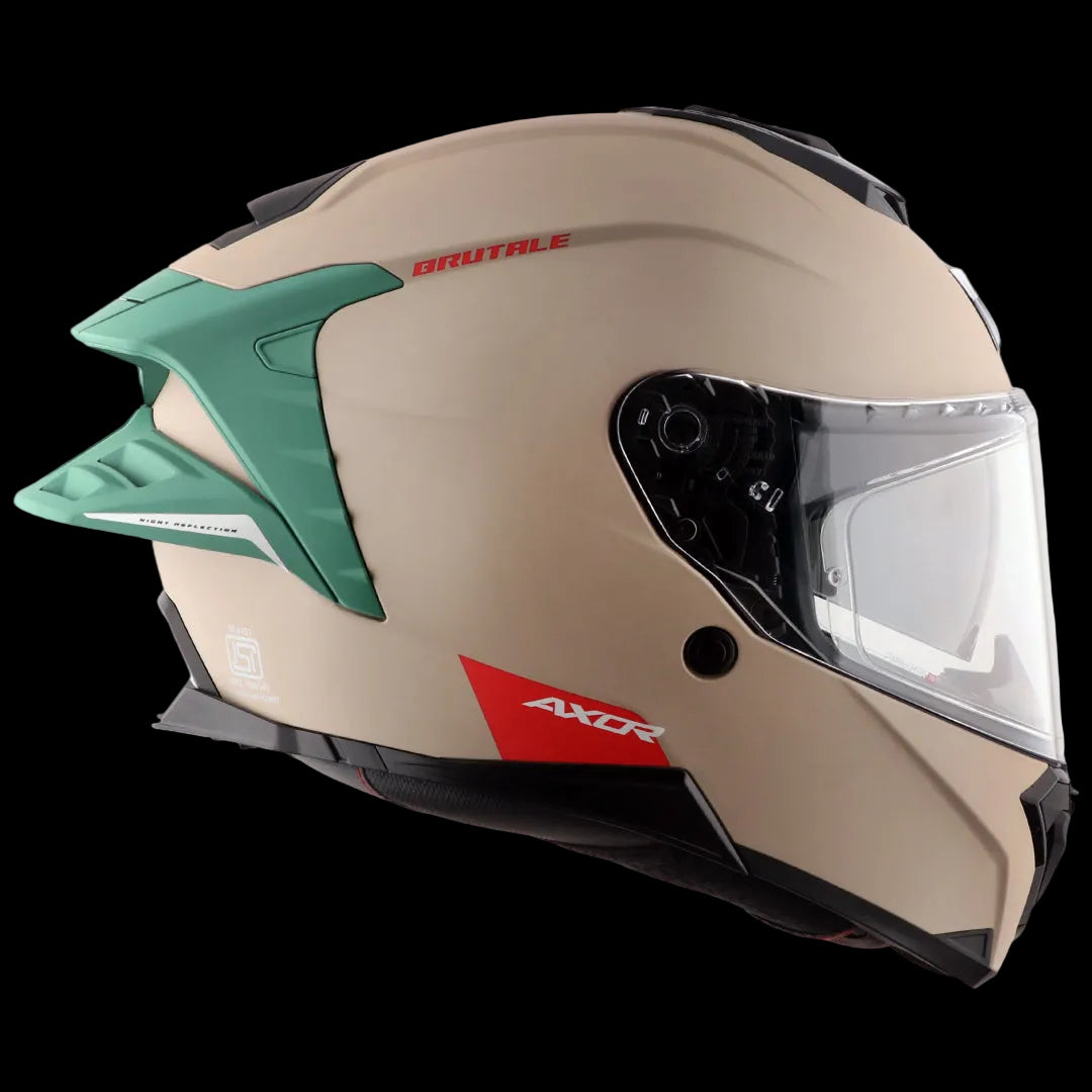 CASCO BRUTALE KHAKHI SOLIDO