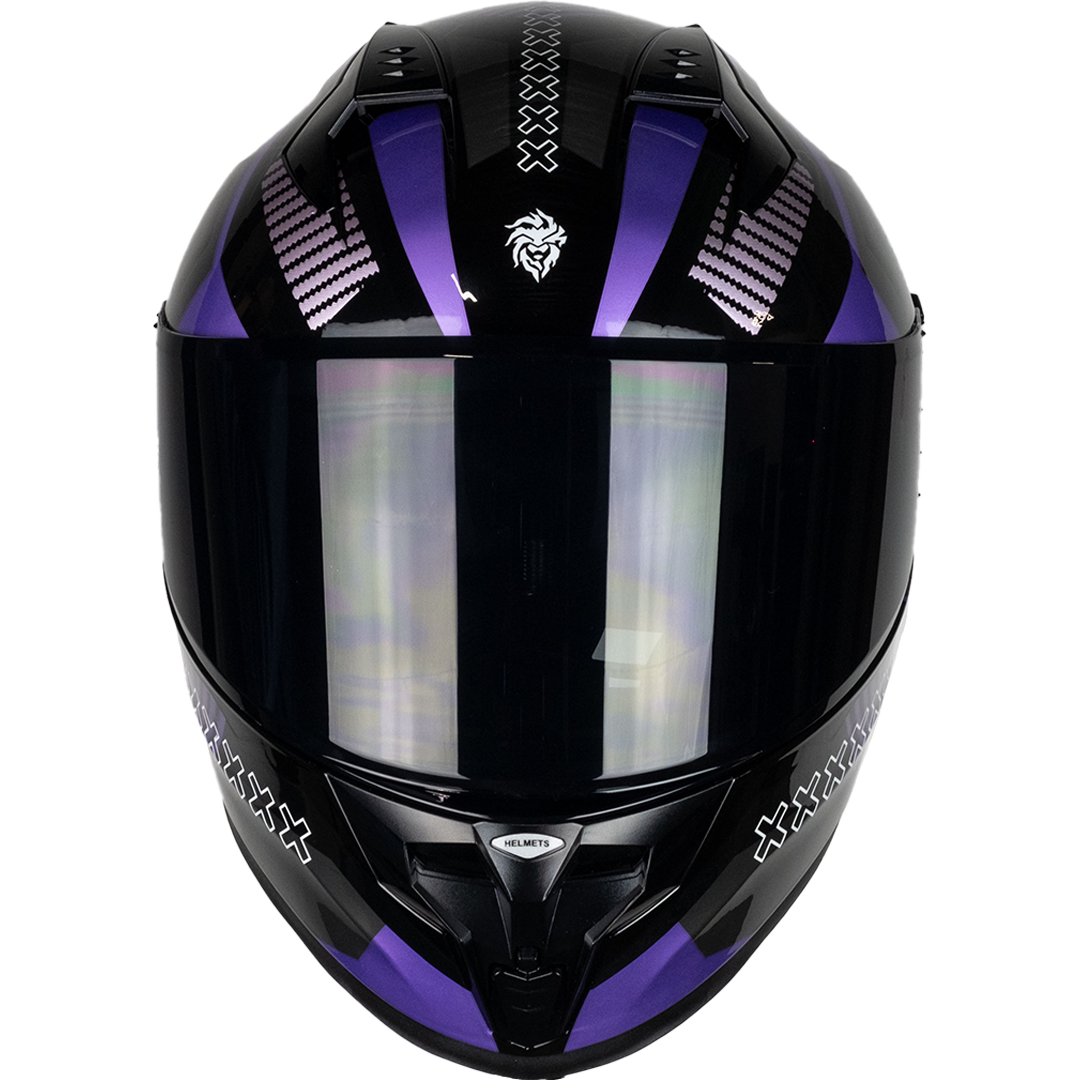 CASCO ARES KNOX MORADO Cascos KOV + de motociclista