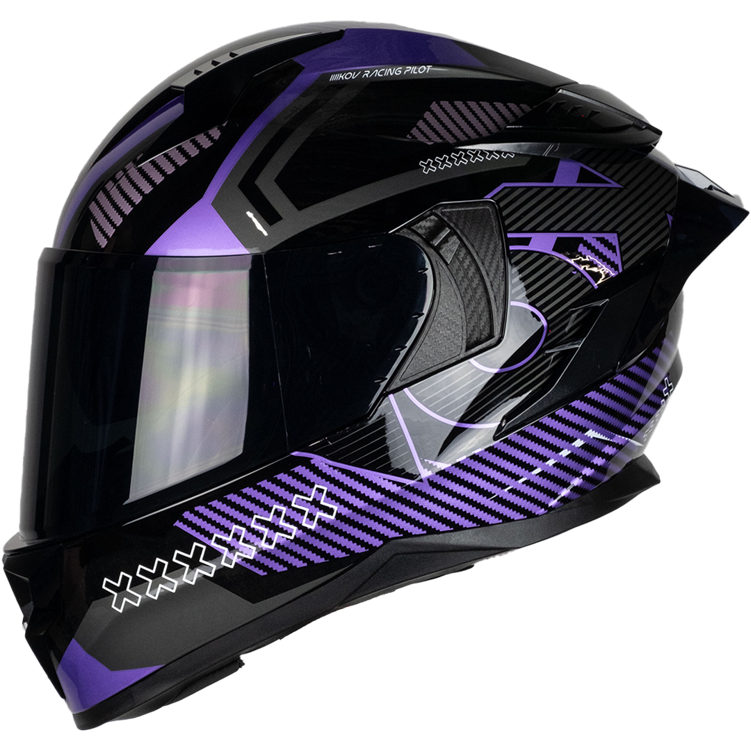 CASCO ARES KNOX MORADO Cascos KOV + de motociclista