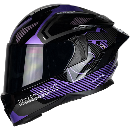 CASCO ARES KNOX MORADO Cascos KOV + de motociclista