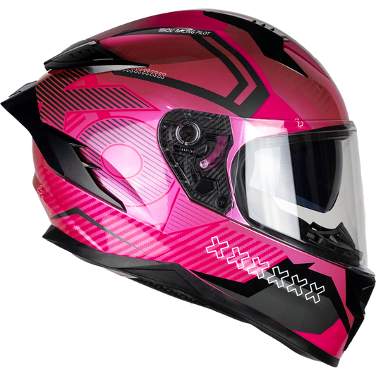 CASCO ARES KNOX ROSA Cascos KOV + de motociclista