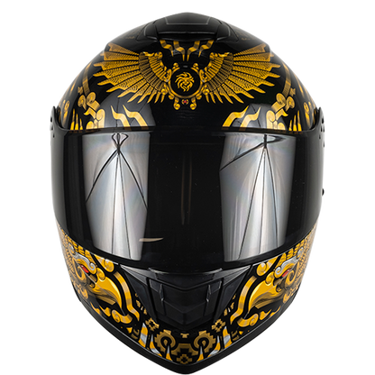 CASCO ZERO KUAUHTLI DORADO Cascos KOV + de motociclista