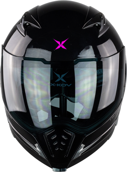 CASCO LATIN X RIVALRY NEGRO FIUSHA Cascos X-KOV + de motociclista