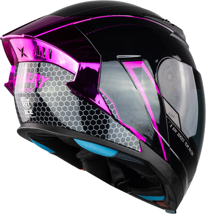 CASCO LATIN X RIVALRY NEGRO FIUSHA Cascos X-KOV + de motociclista