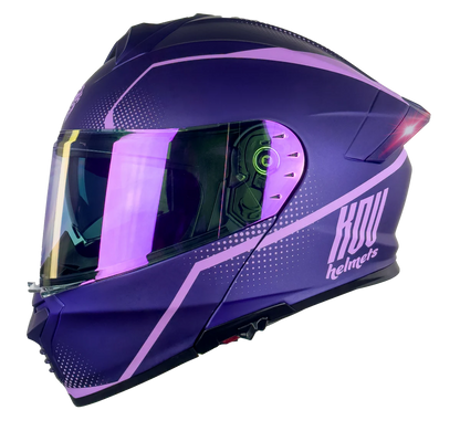 CASCO THUNDER WAVES MORADO
