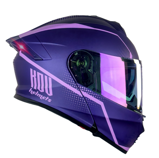 CASCO THUNDER WAVES MORADO