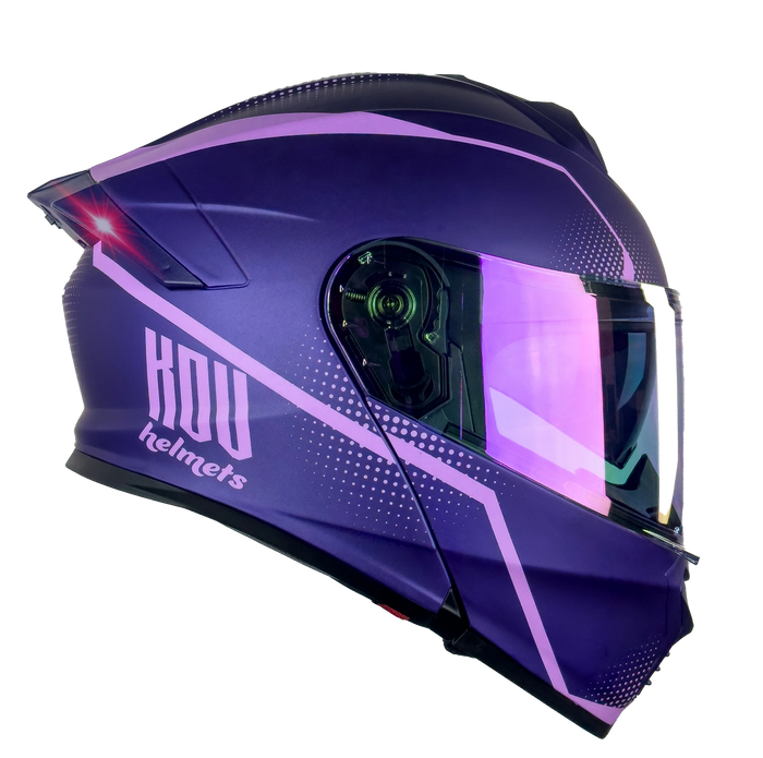 CASCO THUNDER WAVES MORADO