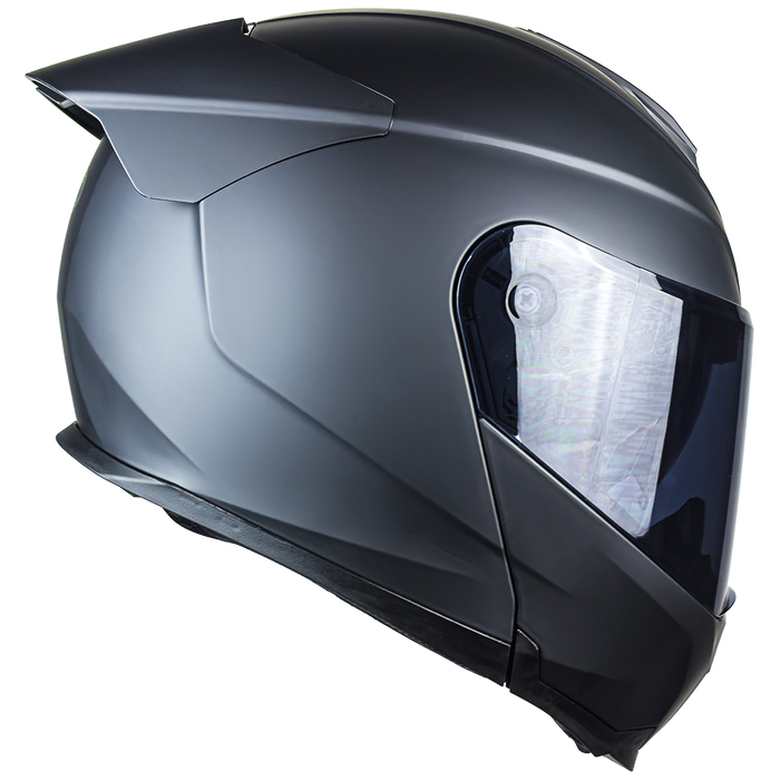 CASCO LITIO SOLIDO NEGRO MATE Cascos KOV + de motociclista