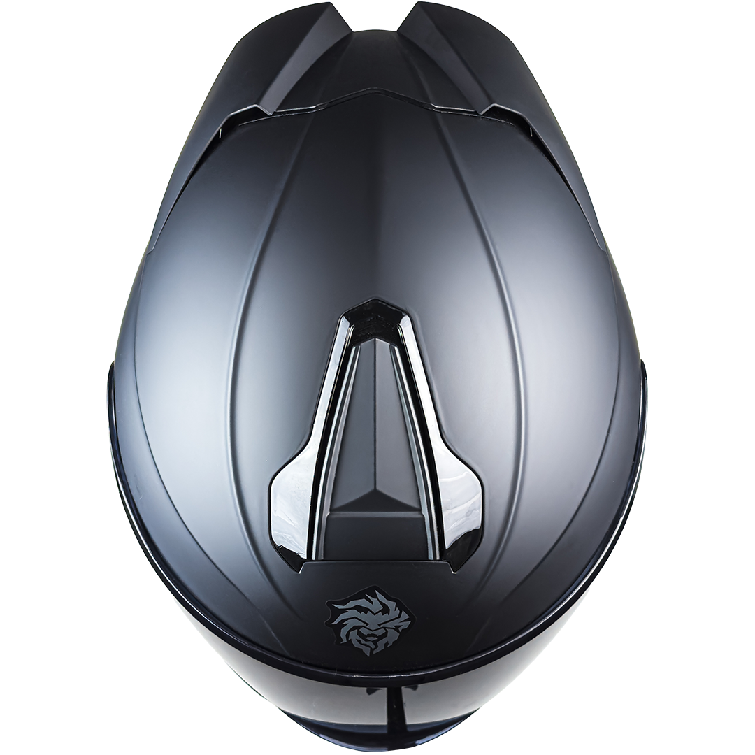 CASCO LITIO SOLIDO NEGRO MATE Cascos KOV + de motociclista