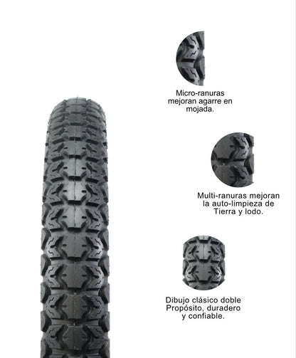 KOV TIRES LONGLIFE REAR Llanta KOV + de motociclista