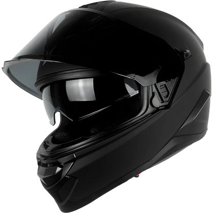 X-KOV CASCO MAGNETO NEGRO SOLIDO MATE