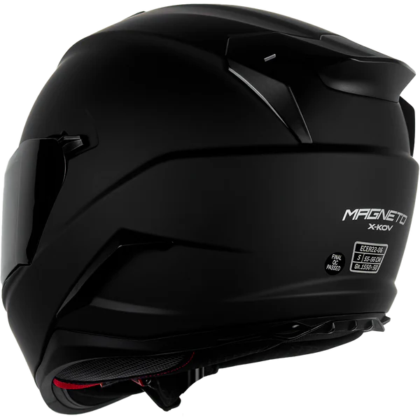 X-KOV CASCO MAGNETO NEGRO SOLIDO MATE