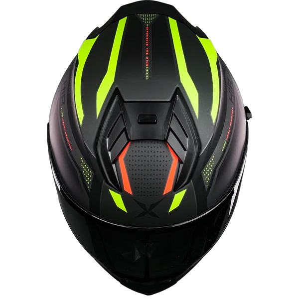 X-KOV CASCO MAGNETO NITRO NEON AMARILLO