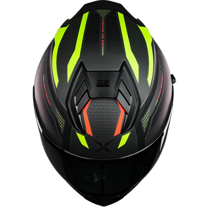 X-KOV CASCO MAGNETO NITRO NEON AMARILLO
