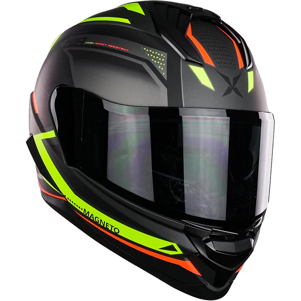 X-KOV CASCO MAGNETO NITRO NEON AMARILLO