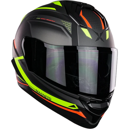 X-KOV CASCO MAGNETO NITRO NEON AMARILLO