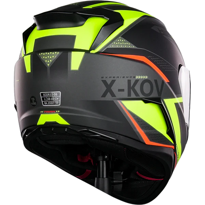 X-KOV CASCO MAGNETO NITRO NEON AMARILLO