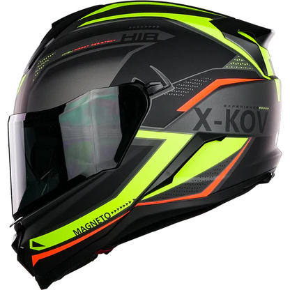 X-KOV CASCO MAGNETO NITRO NEON AMARILLO
