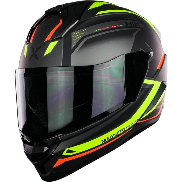 X-KOV CASCO MAGNETO NITRO NEON AMARILLO