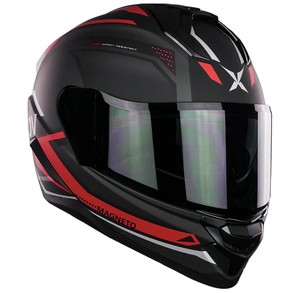 X-KOV CASCO MAGNETO NITRO ROJO