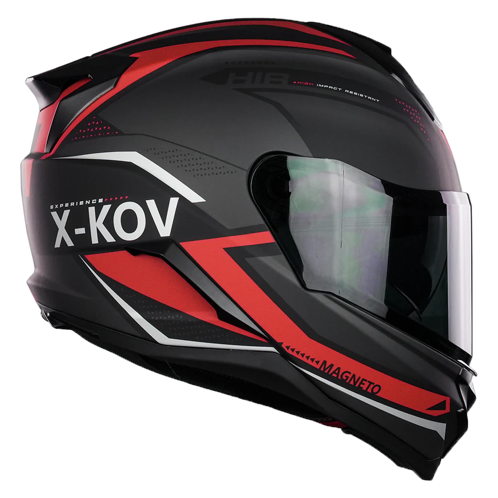 X-KOV CASCO MAGNETO NITRO ROJO