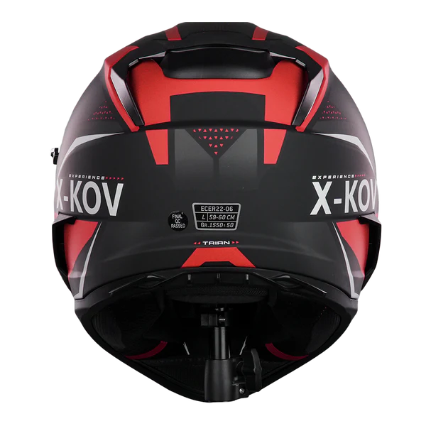 X-KOV CASCO MAGNETO NITRO ROJO