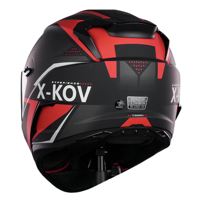 X-KOV CASCO MAGNETO NITRO ROJO