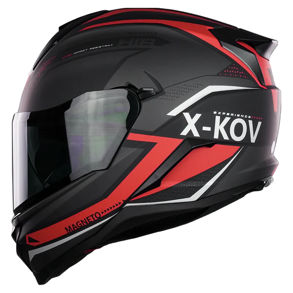 X-KOV CASCO MAGNETO NITRO ROJO