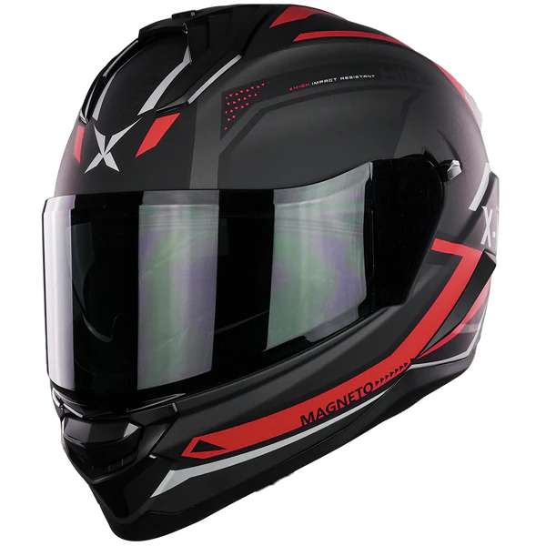 X-KOV CASCO MAGNETO NITRO ROJO