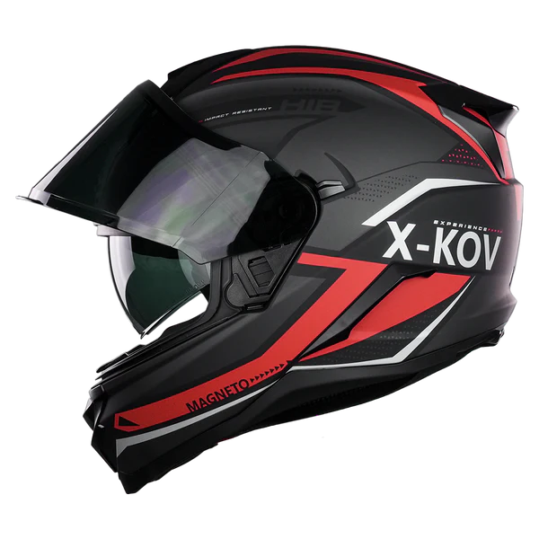 X-KOV CASCO MAGNETO NITRO ROJO