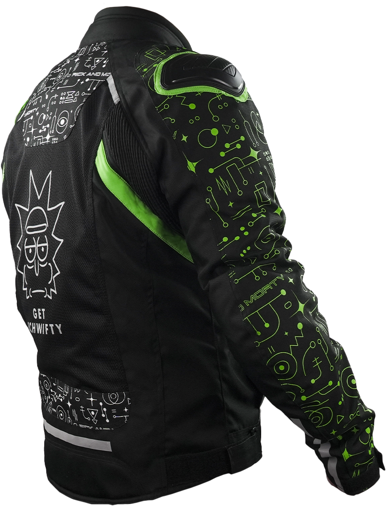 CHAMARRA RICK & MORTY KOV + de motociclista
