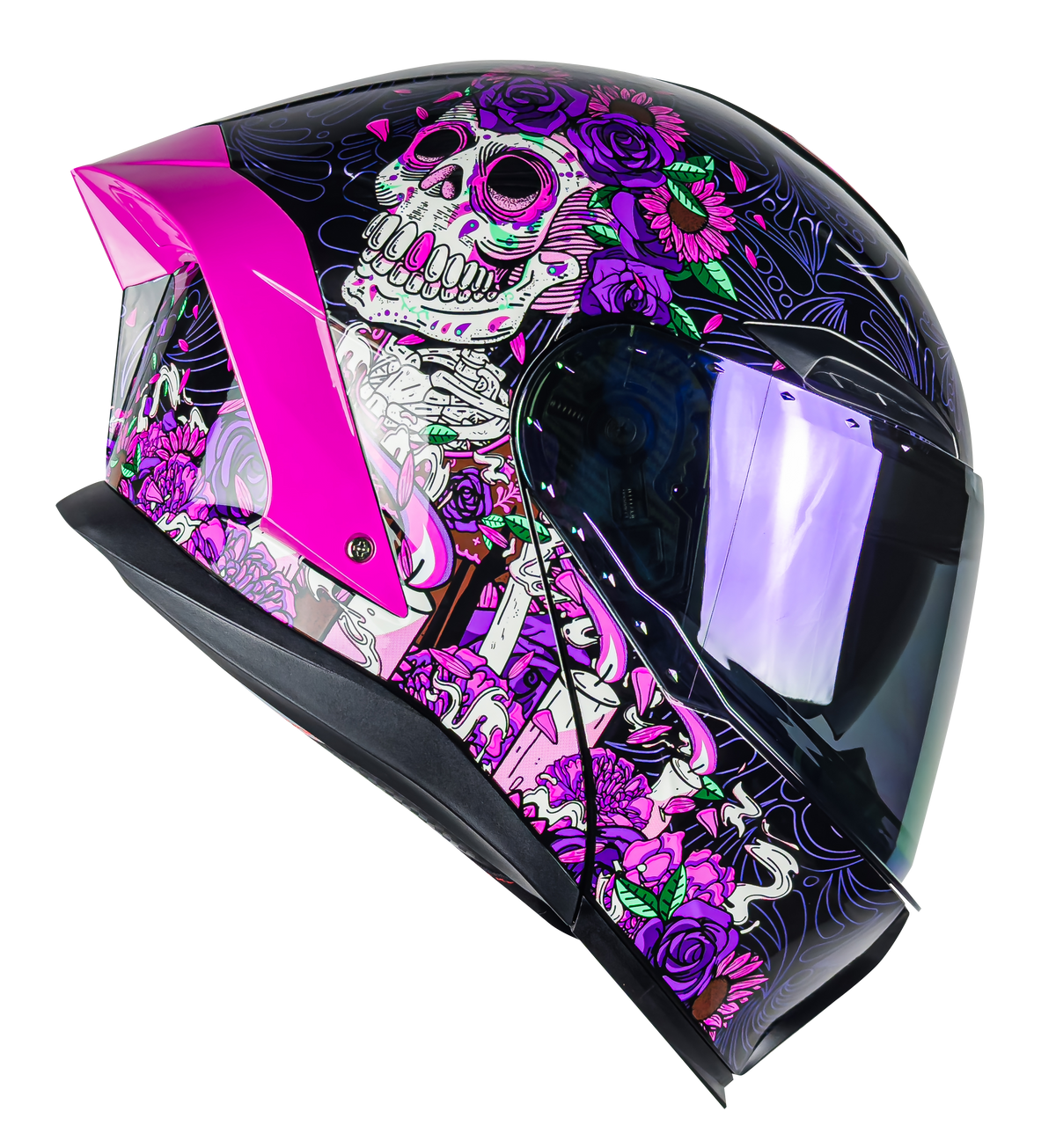 CASCO ORION CATRINA ROSA CON MICA DE REGALO 1