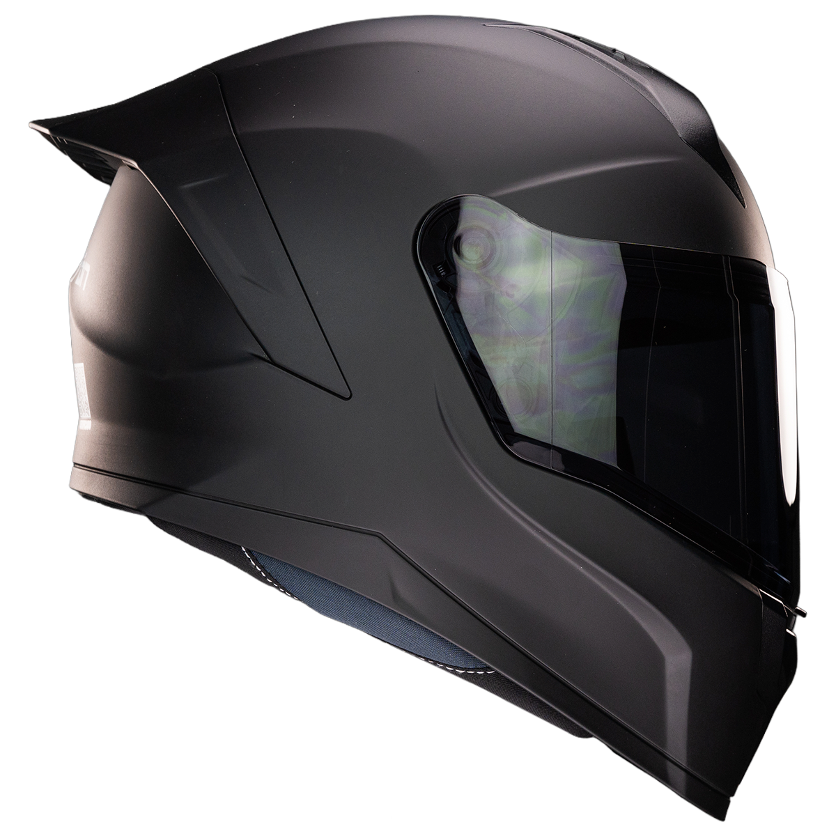 CASCO PROTON SOLIDO NEGRO MATE Cascos KOV + de motociclista
