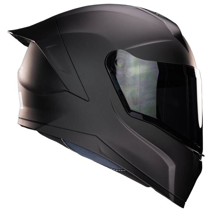 CASCO PROTON SOLIDO NEGRO MATE Cascos KOV + de motociclista