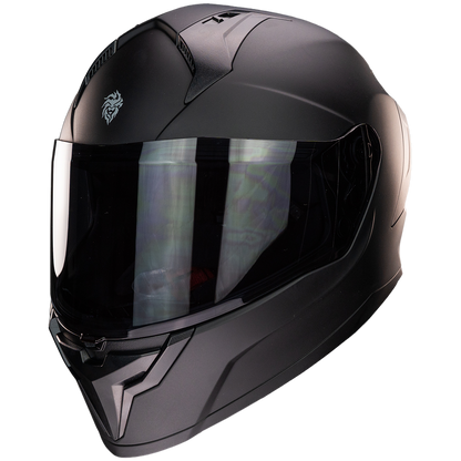 CASCO PROTON SOLIDO NEGRO MATE Cascos KOV + de motociclista