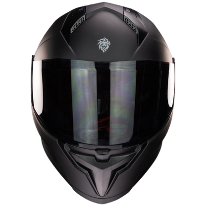 CASCO PROTON SOLIDO NEGRO MATE Cascos KOV + de motociclista
