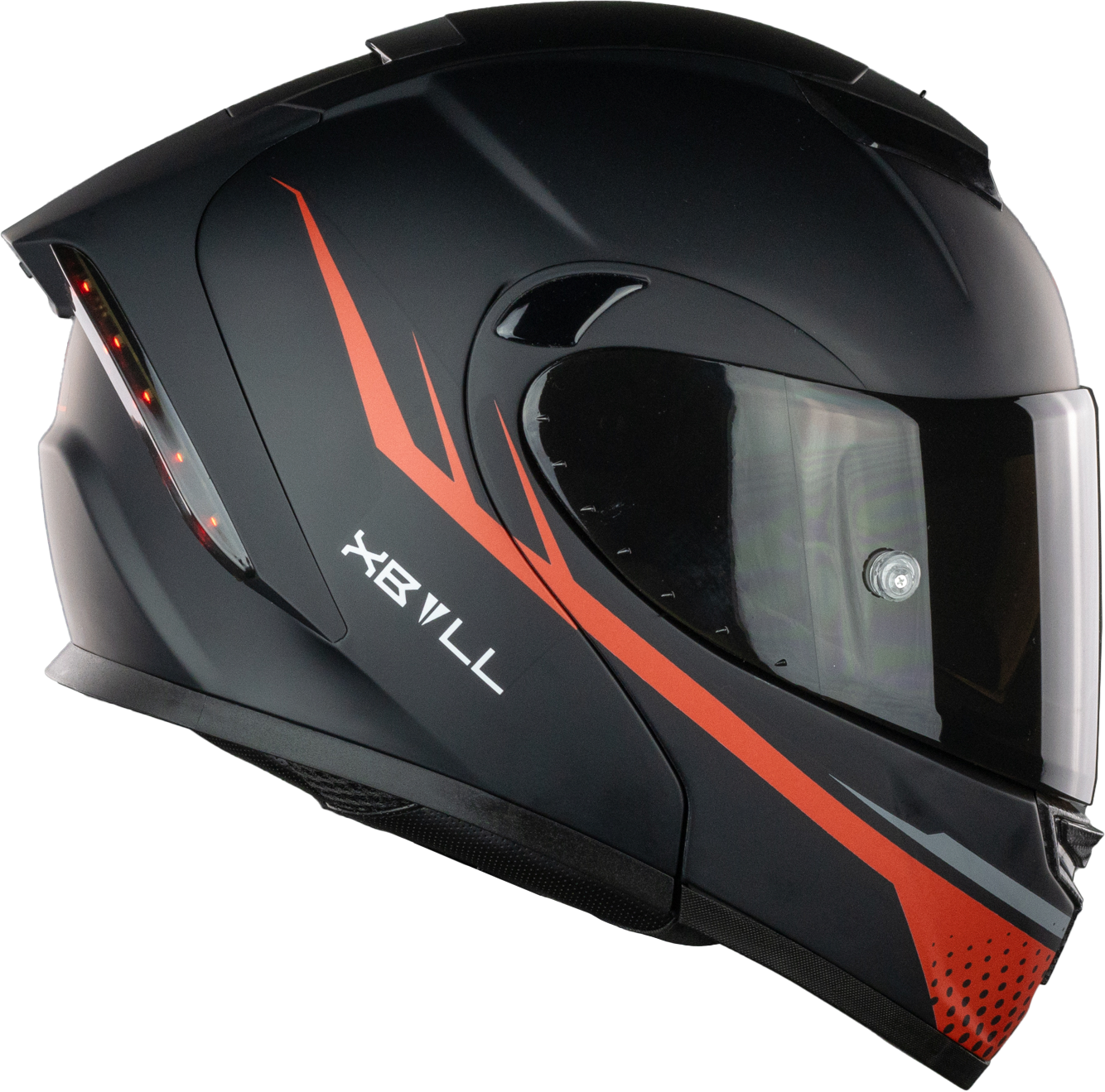 PULSE NEGRO ROJO CON LED