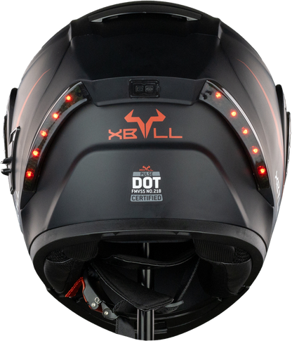 PULSE NEGRO ROJO CON LED