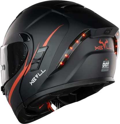 PULSE NEGRO ROJO CON LED