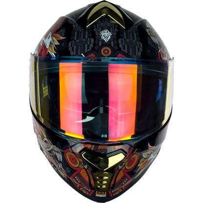 CASCO THUNDER QUETZALCOATL ROJO
