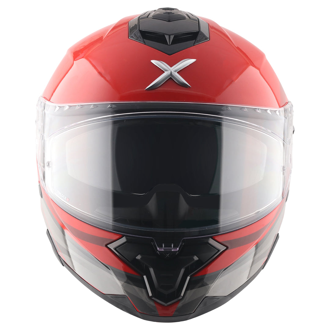 CASCO BRUTALE SURGES ROJO/GRIS