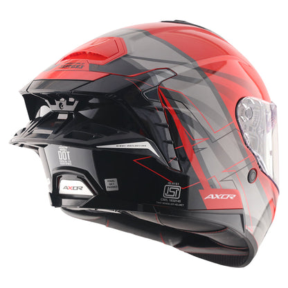 CASCO BRUTALE SURGES ROJO/GRIS