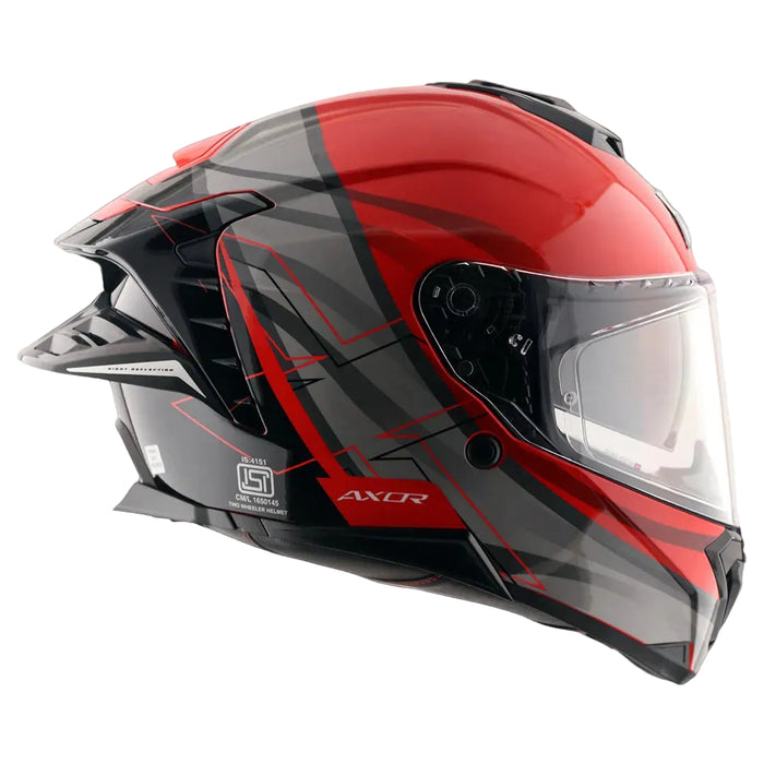 CASCO BRUTALE SURGES ROJO/GRIS