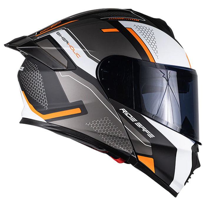 CASCO THUNDER REVENGE NARANJA